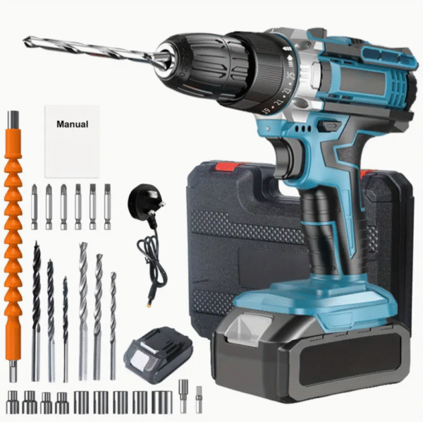24pcs Accessories Cordless Electric Screwdriver Drill Kit