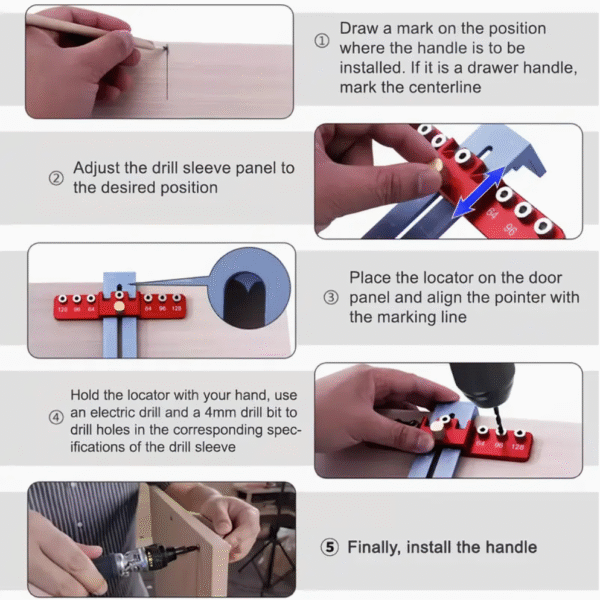 Adjustable Metal Cabinet Clamp Heavy Duty Woodworking Tool