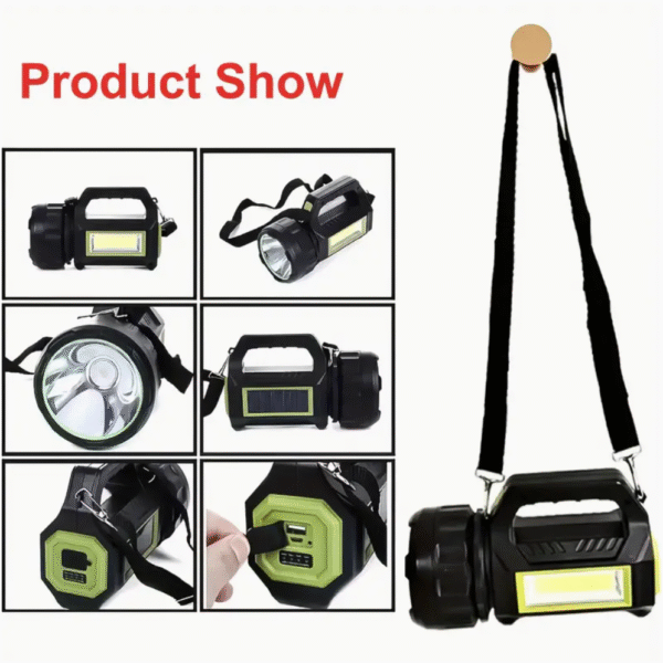 Rechargeable Solar Home and Outdoor Light