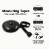 Retractable and Double Sided Sewing Tape